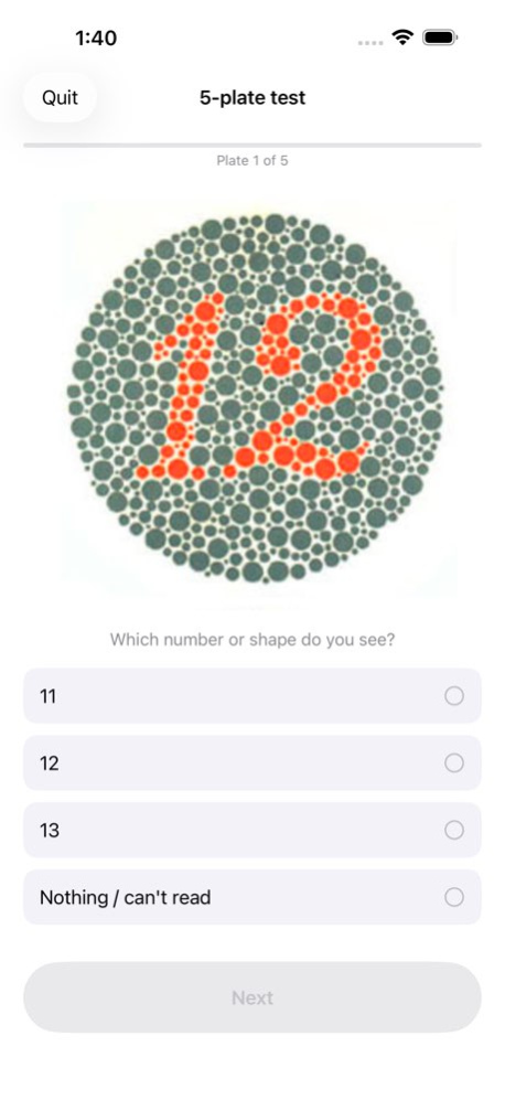 Color-Blindness Lite 4.4 Screenshot
