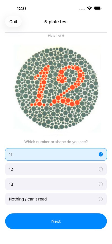 Color-Blindness Lite 4.4 Screenshot