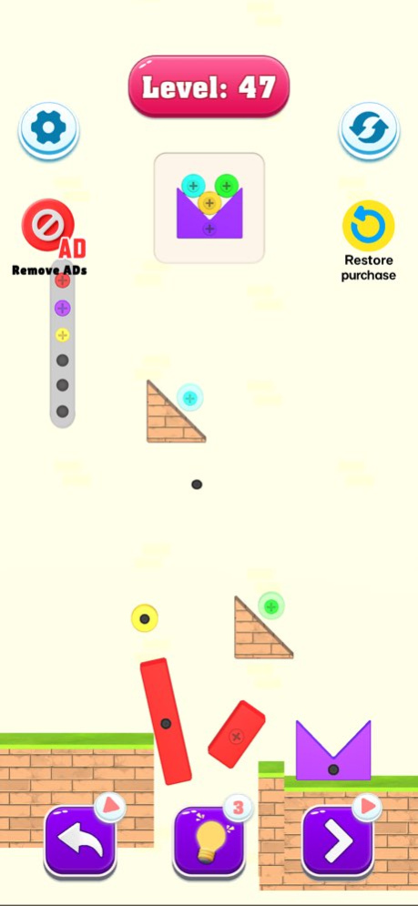 Color Block Drop Builder  Screenshot