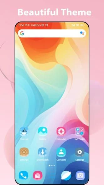 Color Launcher, cool themes 4.3 Screenshot
