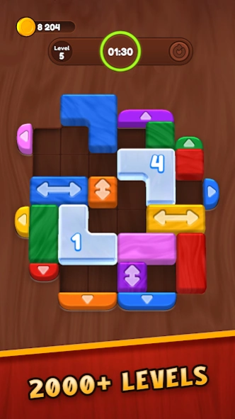 Wood Color Jam - Block Puzzle 1.6.34 Screenshot