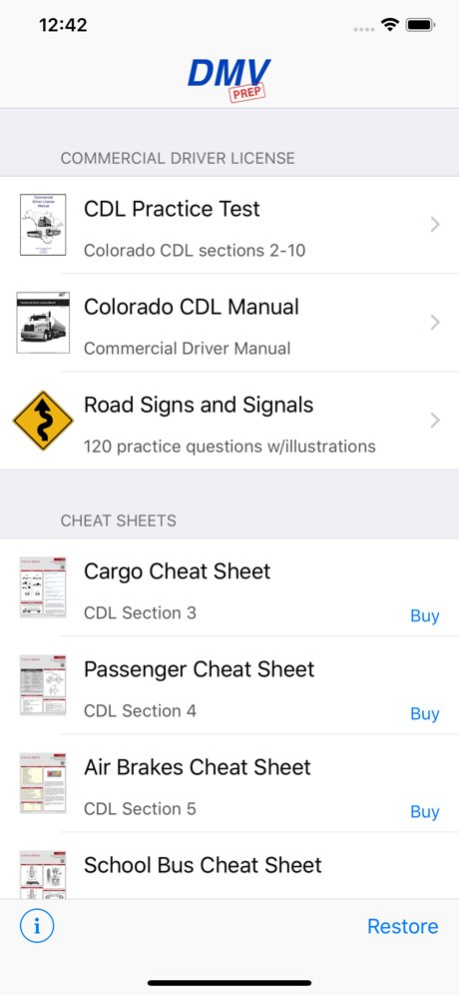 Colorado CDL Test Prep 6.0 Screenshot