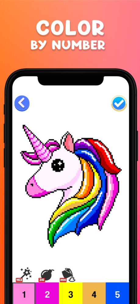 Coloring Apps: Color by Number 1.055 Screenshot