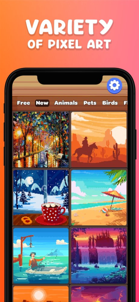 Coloring Apps: Color by Number 1.055 Screenshot