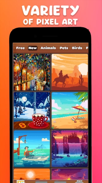 Coloring Apps: Color by Number 1.060 Screenshot
