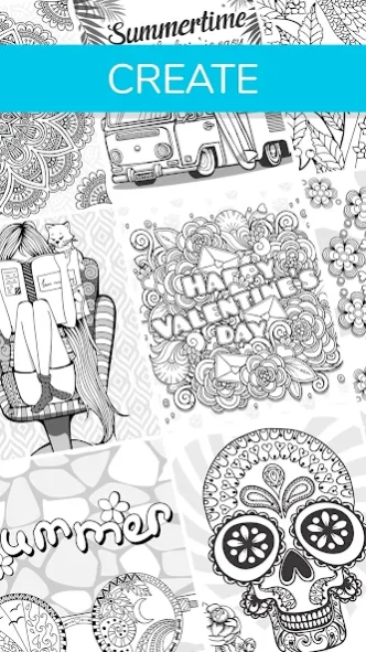 Coloring Book for Adults App 2.7.1 Screenshot
