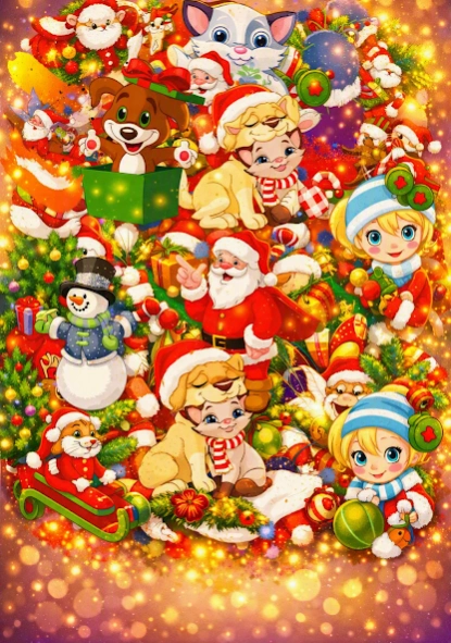 Christmas Coloring for Kids 46 Screenshot