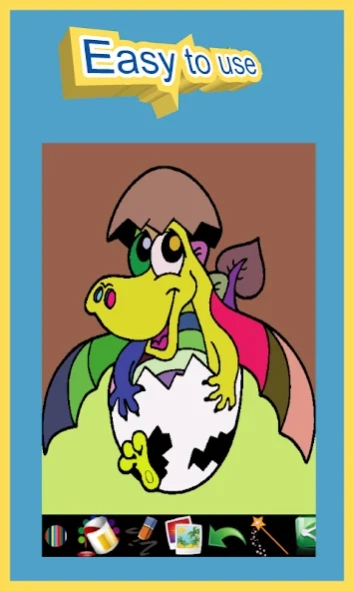 Dinosaur Coloring Pages 51 Screenshot