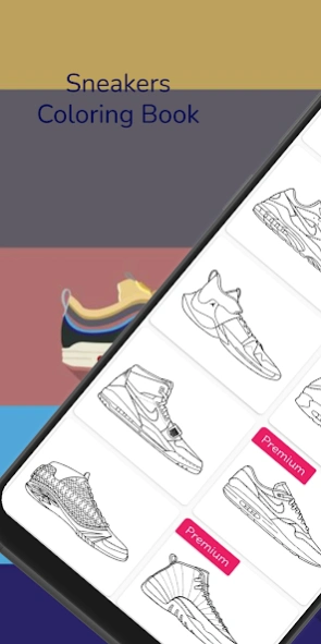 Sneakers Art Coloring Book 1.5 Screenshot
