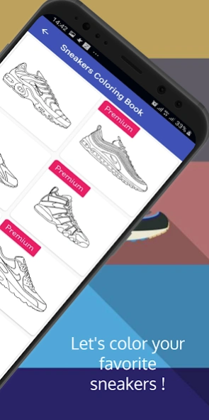 Sneakers Art Coloring Book 1.5 Screenshot