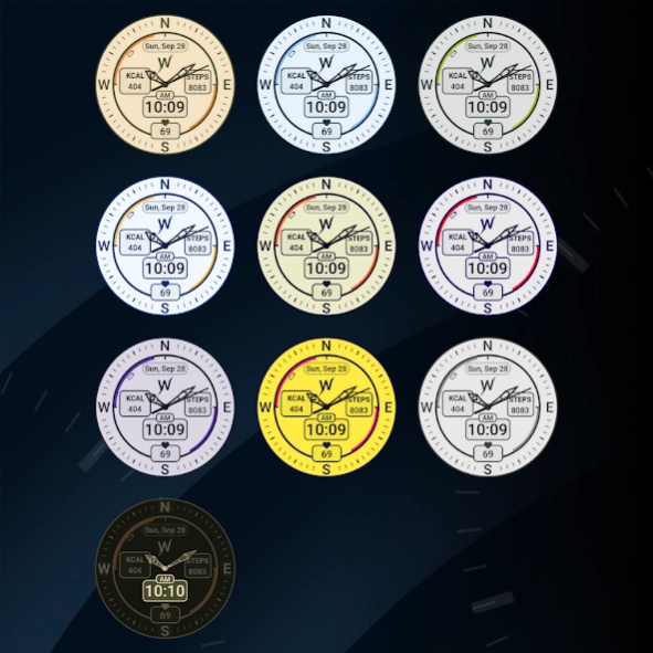 Compass Trek Watch Face  Screenshot