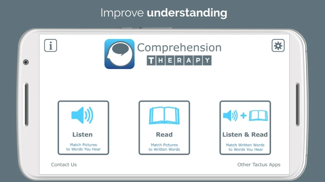 Comprehension Therapy 4.0.221 Screenshot
