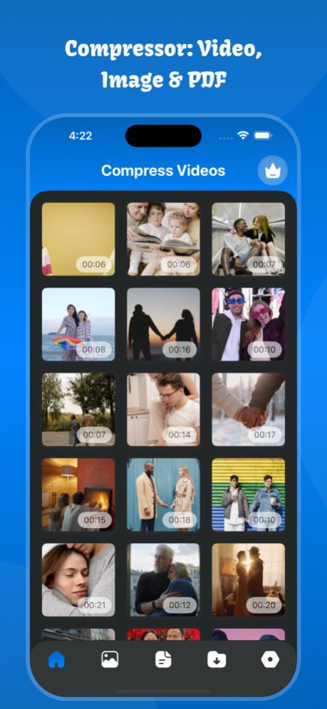 Compressor: Video, Image & PDF 4.4 Screenshot