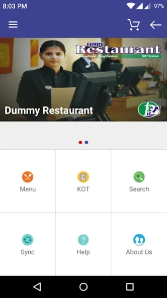 Compu Restaurant KOT (Billing)  Screenshot
