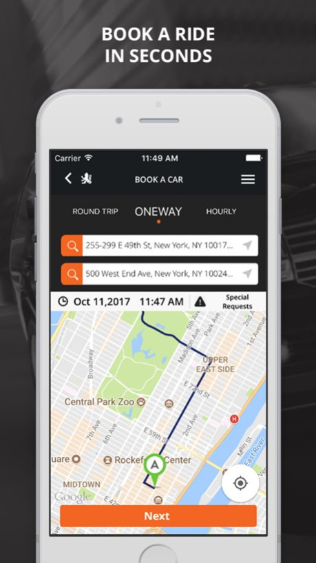 Concord Limo  Screenshot