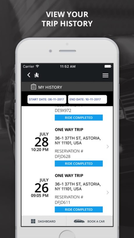 Concord Limo  Screenshot