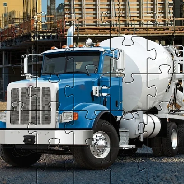 Concrete Mixer Truck Puzzles 1.9 Screenshot