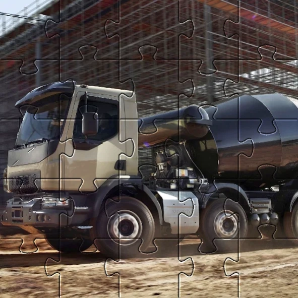 Concrete Mixer Truck Puzzles 1.9 Screenshot