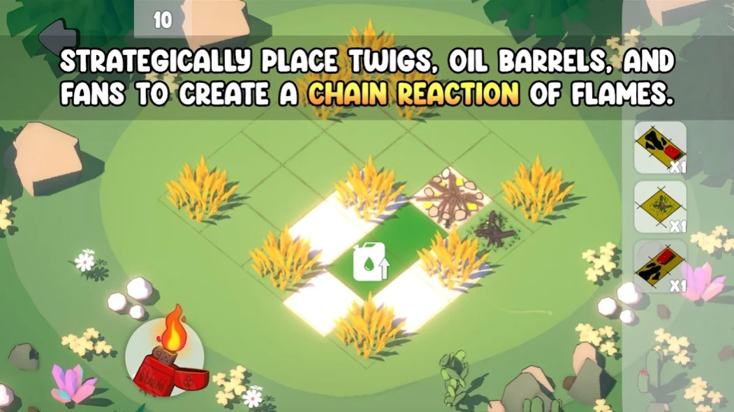 Conflagrow: Let it BURN! 1.7 Screenshot