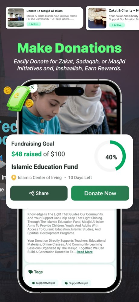 CMZ (ConnectMazjid) - Events 4.25.0 Screenshot
