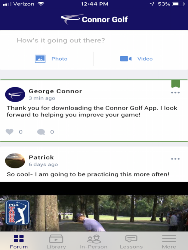 Connor Golf 2.1 Screenshot