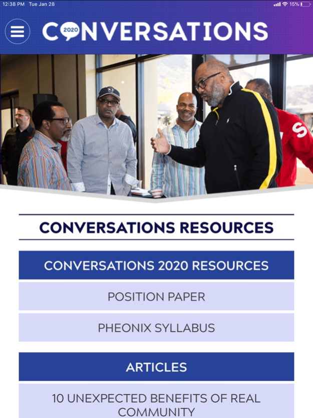 Conversations 2020 5.2 Screenshot