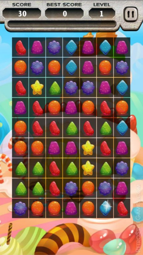 Cookie Gummy Sweet Match 3 Mania Free Game 1.1 Screenshot
