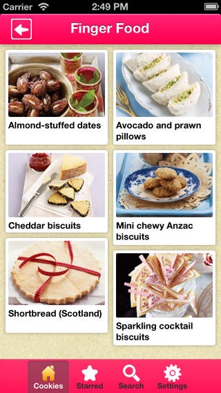Cookies Recipes & Biscuits 1.8 Screenshot