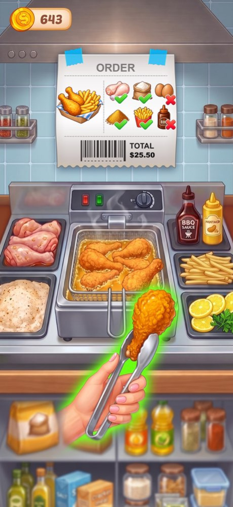 Cooking Crunch Cooking Games 1.2.4 Screenshot