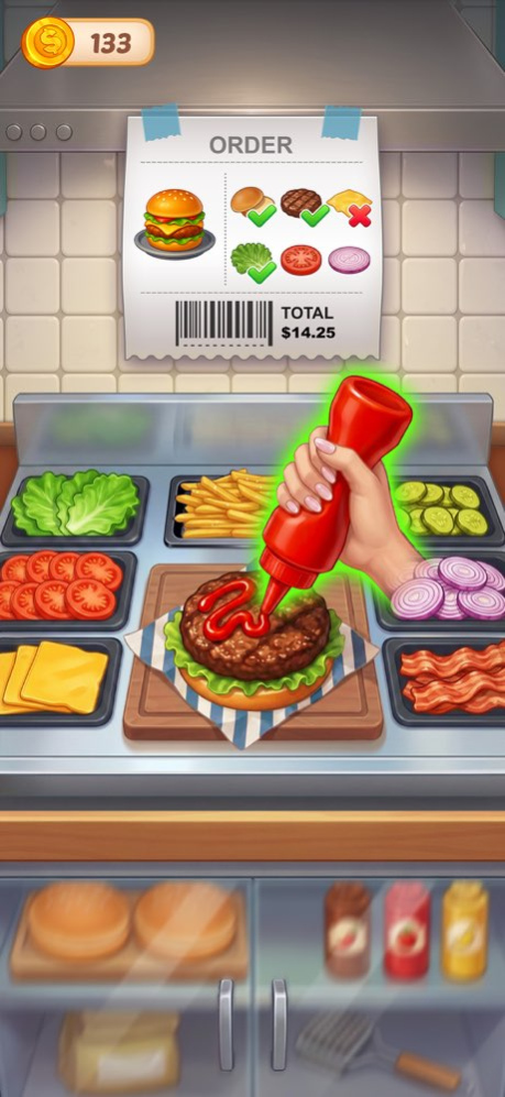 Cooking Crunch Cooking Games 1.2.4 Screenshot