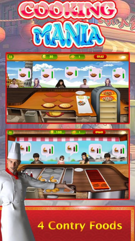 Cooking Kitchen Chef Master Food Court Fever Games  Screenshot
