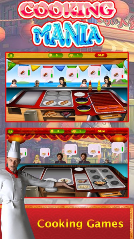 Cooking Kitchen Chef Master Food Court Fever Games  Screenshot