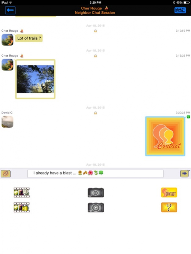 Cool Video Talkie & Chat 3.0 Screenshot