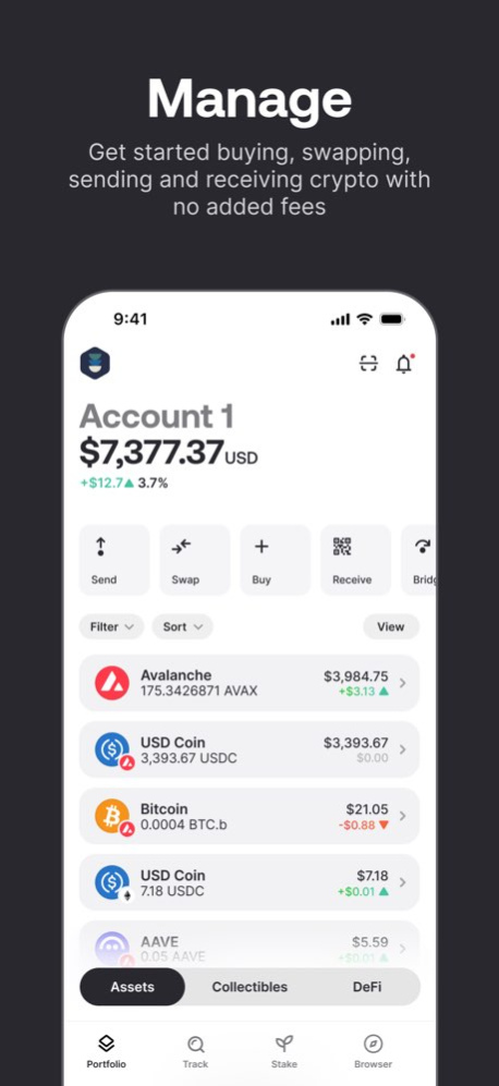 Core Wallet | Crypto Made Easy 1.0.40 Screenshot