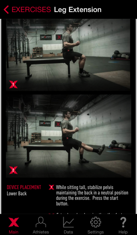 CoreX Sports 1.0 Screenshot