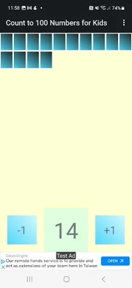 Count to 100 Numbers for Kids 1.01 Screenshot