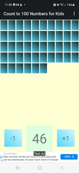 Count to 100 Numbers for Kids 1.01 Screenshot