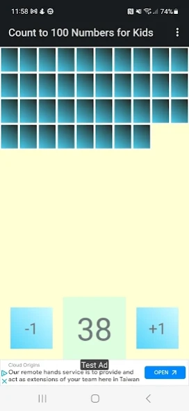 Count to 100 Numbers for Kids 1.01 Screenshot