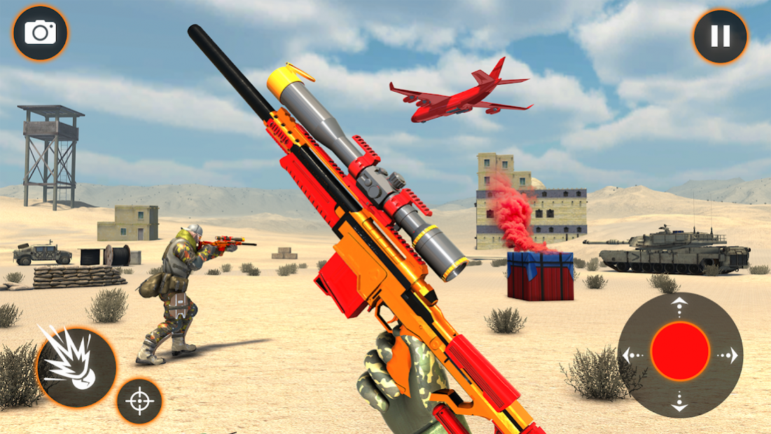 Real FPS Gun Strike : Commando shooting games 1.0.9 Screenshot
