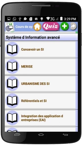 Cours de Systeme d Information  Screenshot