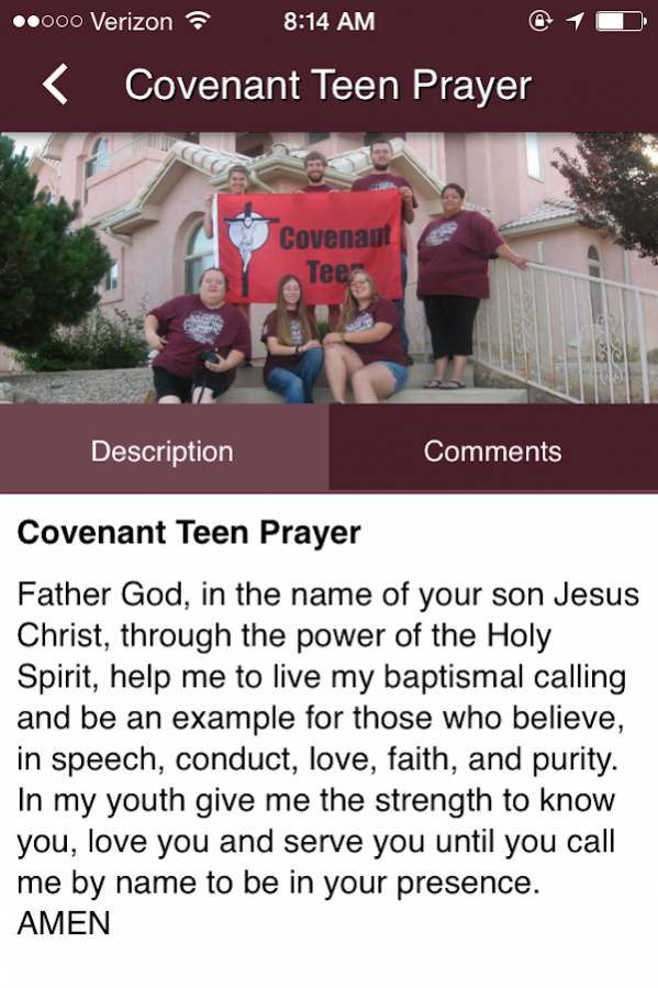 Covenant Teen 1.0.1 Screenshot