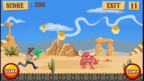 Cowboy Gun Shoot - Aliens and Cowboys Fun For Free  Screenshot