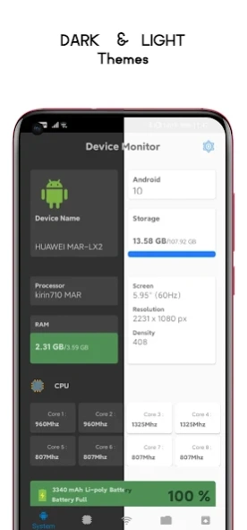 CPU-Z - My Device Information 1.1.1 Screenshot