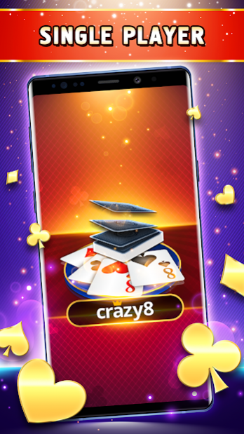Crazy 8 Offline - Single Player Card Game 1.5.11 Screenshot