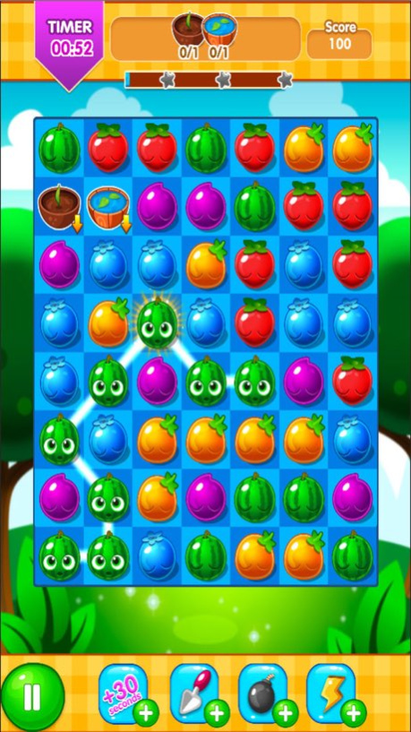 Crazy Fruit Link Splash : Amazing Pop Deluxe Paradise  Screenshot