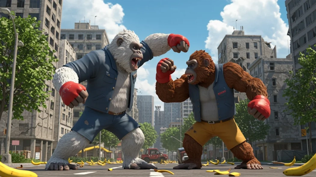 Gorilla vs Apes Fighting Game 2.1 Screenshot