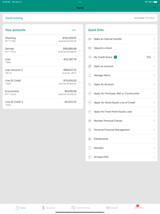 Crest Savings Mobile 23.2.30 Screenshot