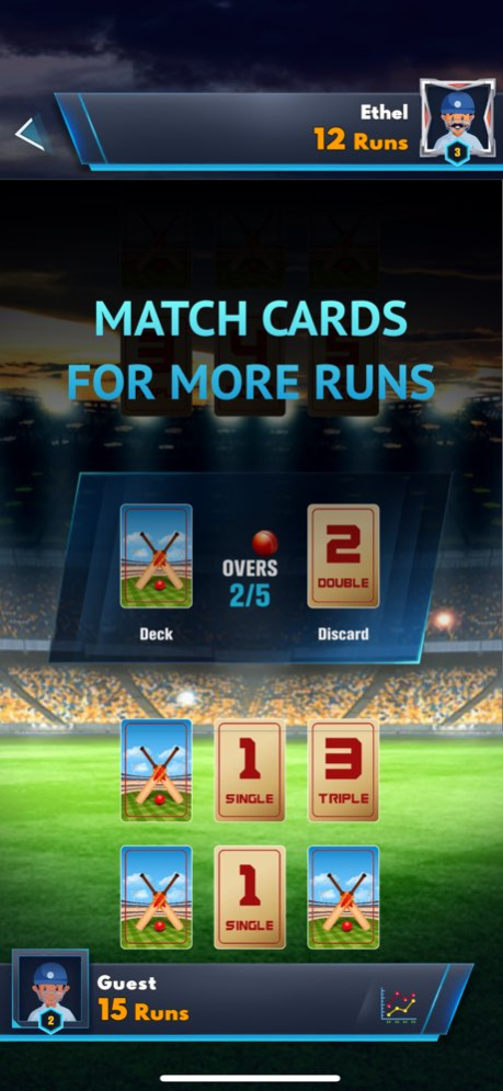 Cricket Card Game 1.02 Screenshot
