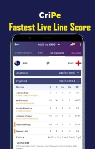 CricPe live Score IPL Crickpay 1.0 Screenshot