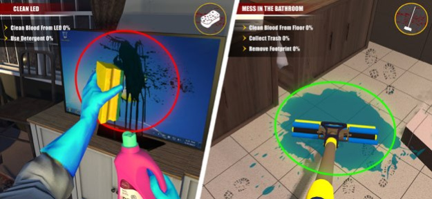 Criminal Scene Cleaner Game 1.3 Screenshot